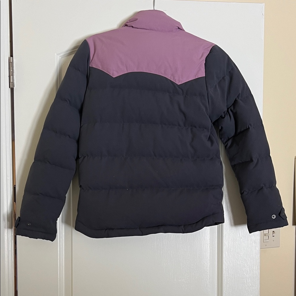 Patagonia Purple and navy Puffer bivy Jacket - Picture 3 of 4